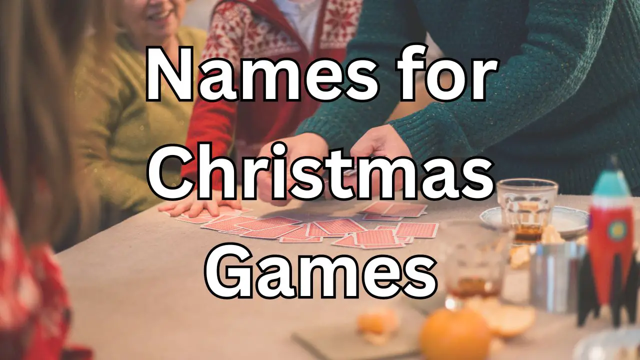 350+ Names for Christmas Games (Funny, Unique, Creative, Catchy & More!)