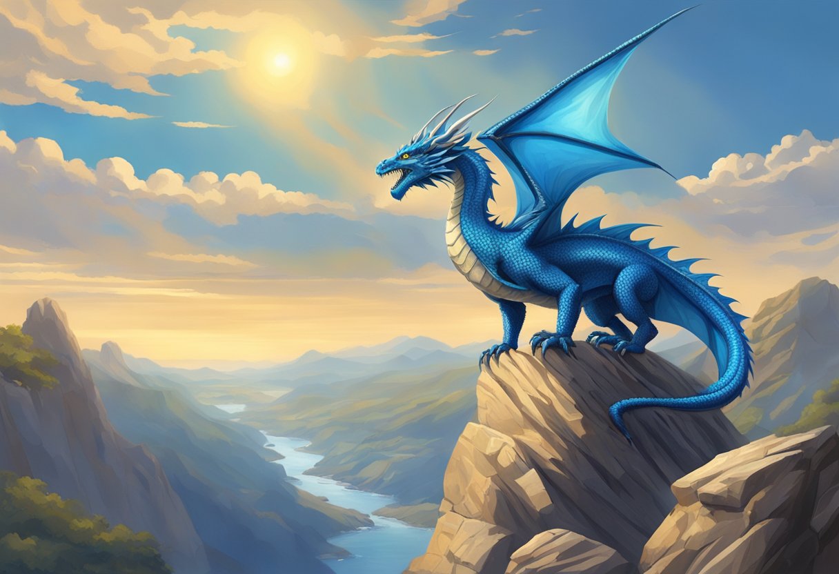 300+ Blue Dragon Names (Mythological, Powerful & Symbolic)