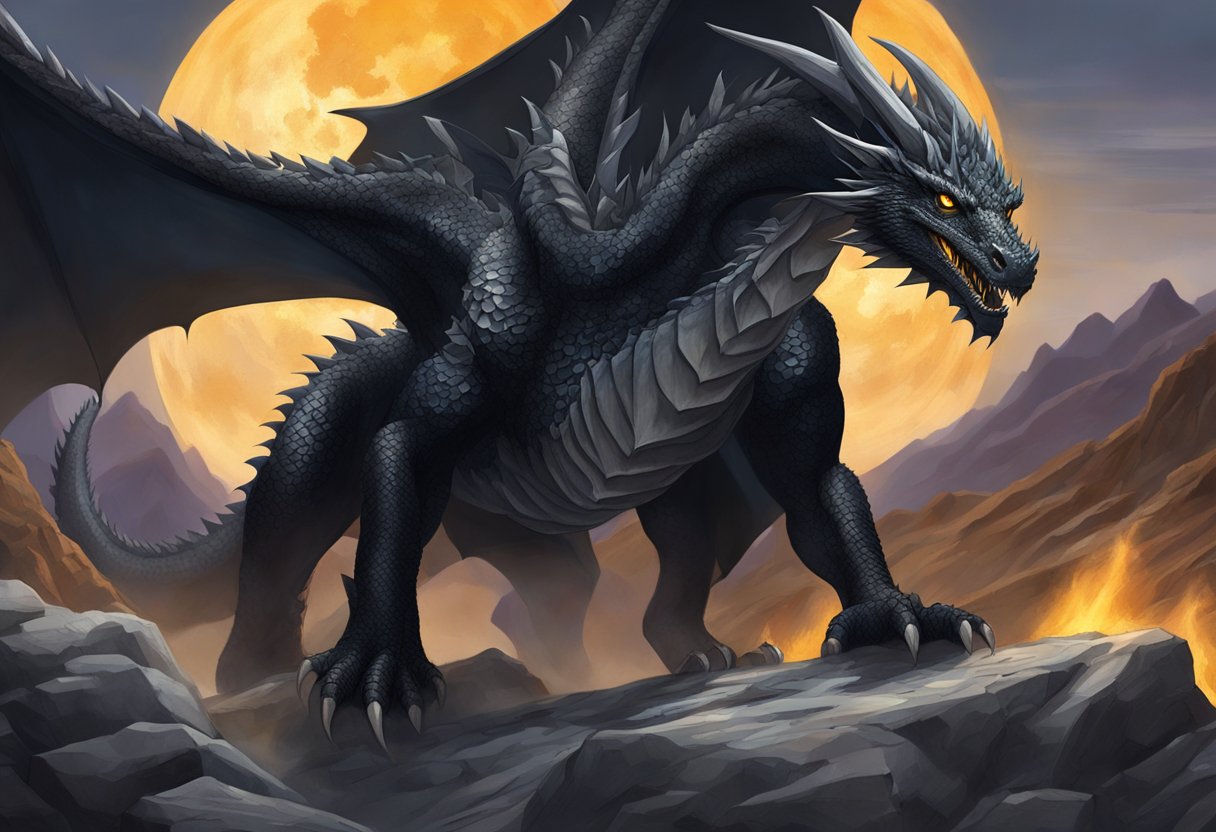 575+ Black Dragon Names (Powerful, Unique, Cool, and more!)