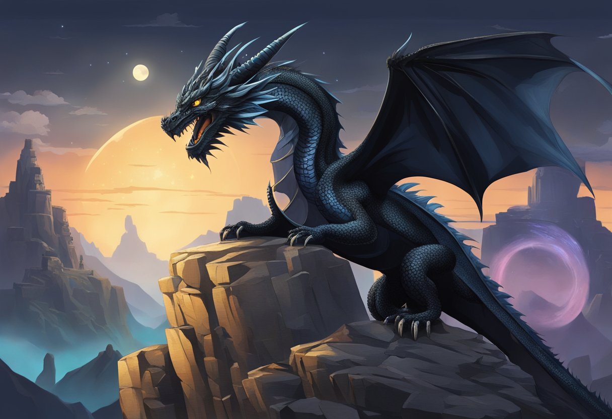 575+ Black Dragon Names (Powerful, Unique, Cool, and more!)